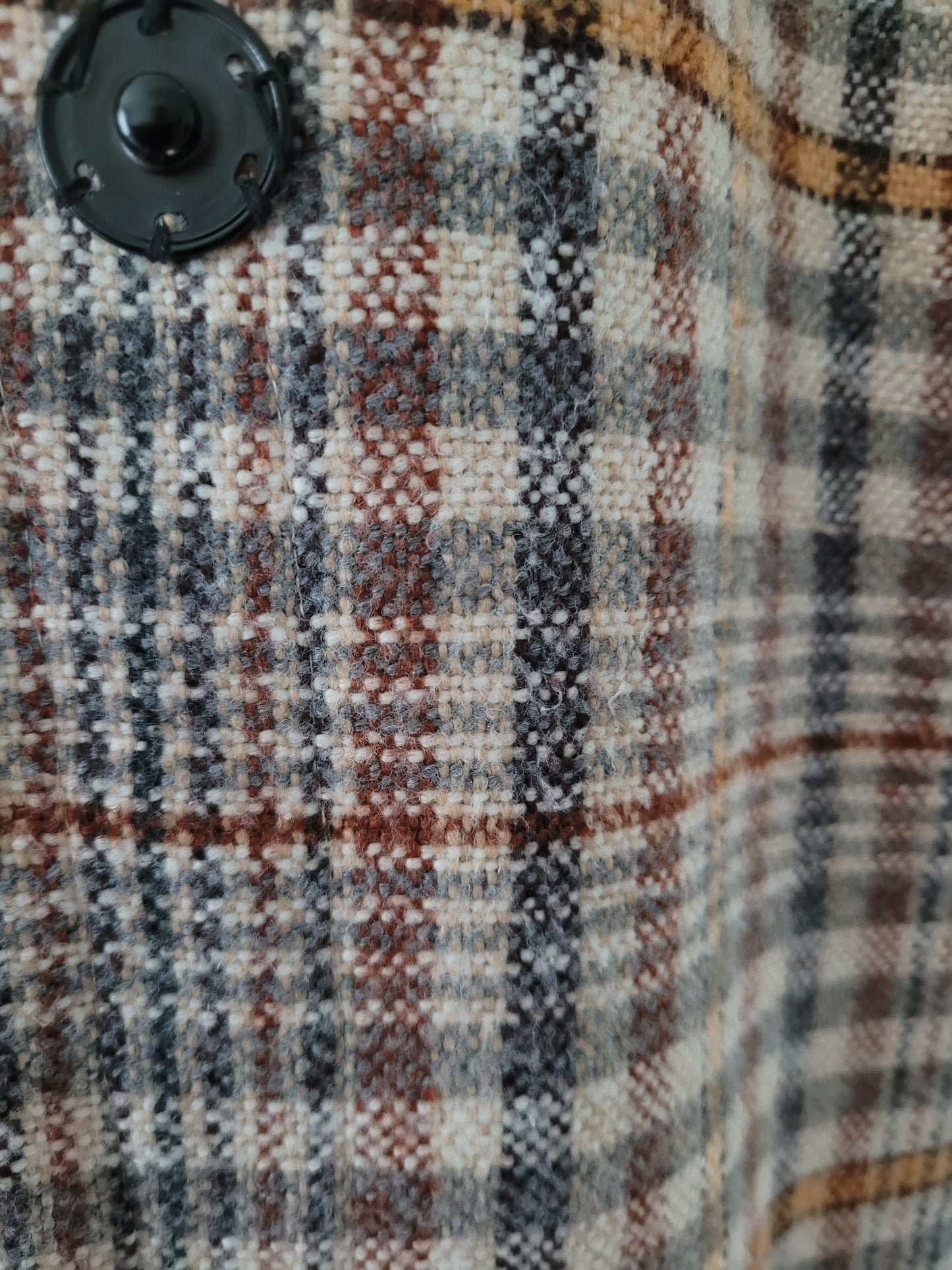 Checkered coat